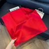New silk scarf women's fashion versatile high-end small square scarf Korean version neck protection scarf spring and autumn retro scarf binding bag