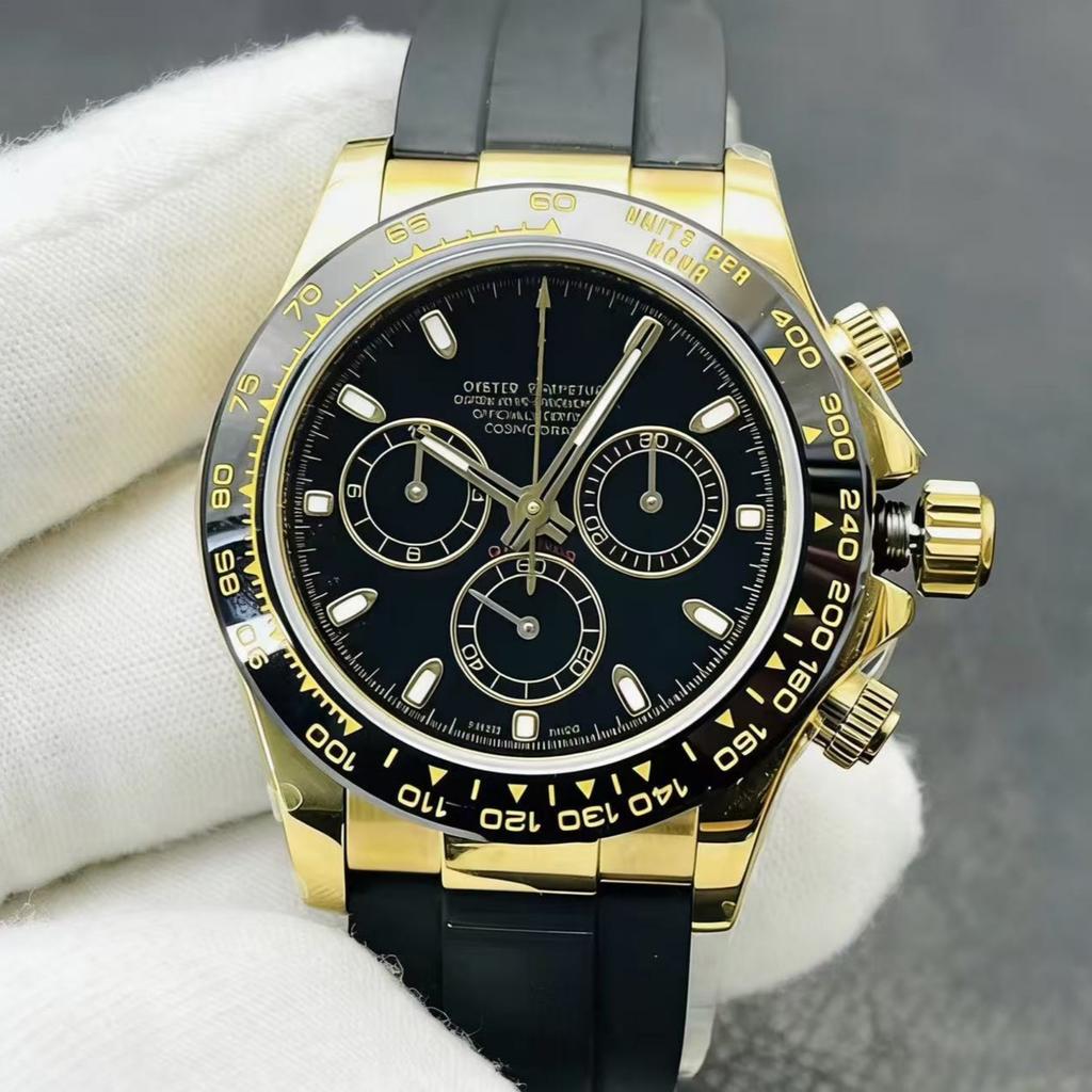 Orologio Meccanico da Uomo Acciaio Inossidabile Alta Precisione Cronografo Automatico Orologio da Polso da Uomo Classico Sportivo Meccanico per Uomo