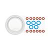 Silicone Lip Seal Coffee Makers Spare Part Coffee Machine Sealing Gasket Silicone Texture Suitable for Various Models