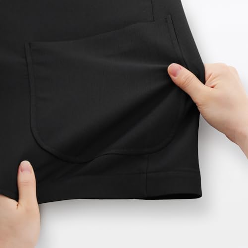 MUJI Men's Breathable Stretch Jacket AD0XGA5A Black, Size L