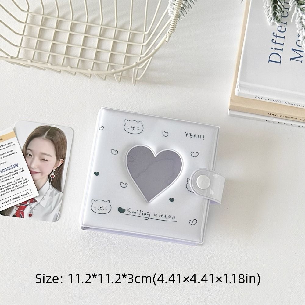 Love Bow Card Album Pudding Puppy Idol Card Collect Book High Quality Photocard Binder