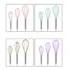 Cake Baking Utensil Eggs Beater Pastry Tools Eggs Mixer Mixing Utensil Kitchen Accessories for Perfectly Blended Eggs