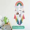 Bohemian Style Rainbow Wall Hanging, Rainbow Fabric Decoration For Home, Room, Classroom, Dorm Or Party, Bohemian Style