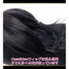CaseEden (Case Eden) Cosplay Wig Cosplay Wig Touhou Project Reigarasu Rokuya Horaiyama Teruya Long Hair Long 100cm Pure Black Black Hair Black White M