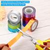 1/2/4Pc Glitter Sparkle Tape 15mmx5m Holographic Art Decorative Self-Adhesive Masking Tapes for DIY Scrapbook Art Craft Wrapping