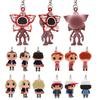 In Stock Hot 5PCS Compact Portable Model Keychains Cute Bag Charms Kids' Gifts Unique Vinyl Figures New Year Gifts