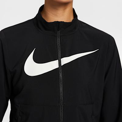 Nike Jackets Women's Black Stand Collar Moderate Other