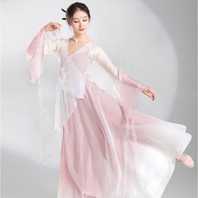 Kostýmy čínského klasického tance Elegantní kostýmy vílí gázy jevištního představení