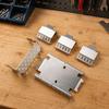 5 Pieces Rc Car Chassis Guards Plates Brushed Guard Perforated