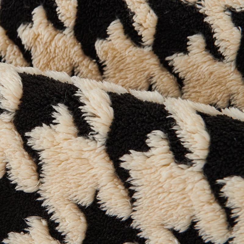 Sofa Cushion Winter Thickened Fleece Cushion High Sense Non-Slip Leather Sofa Cover Cover Cloth