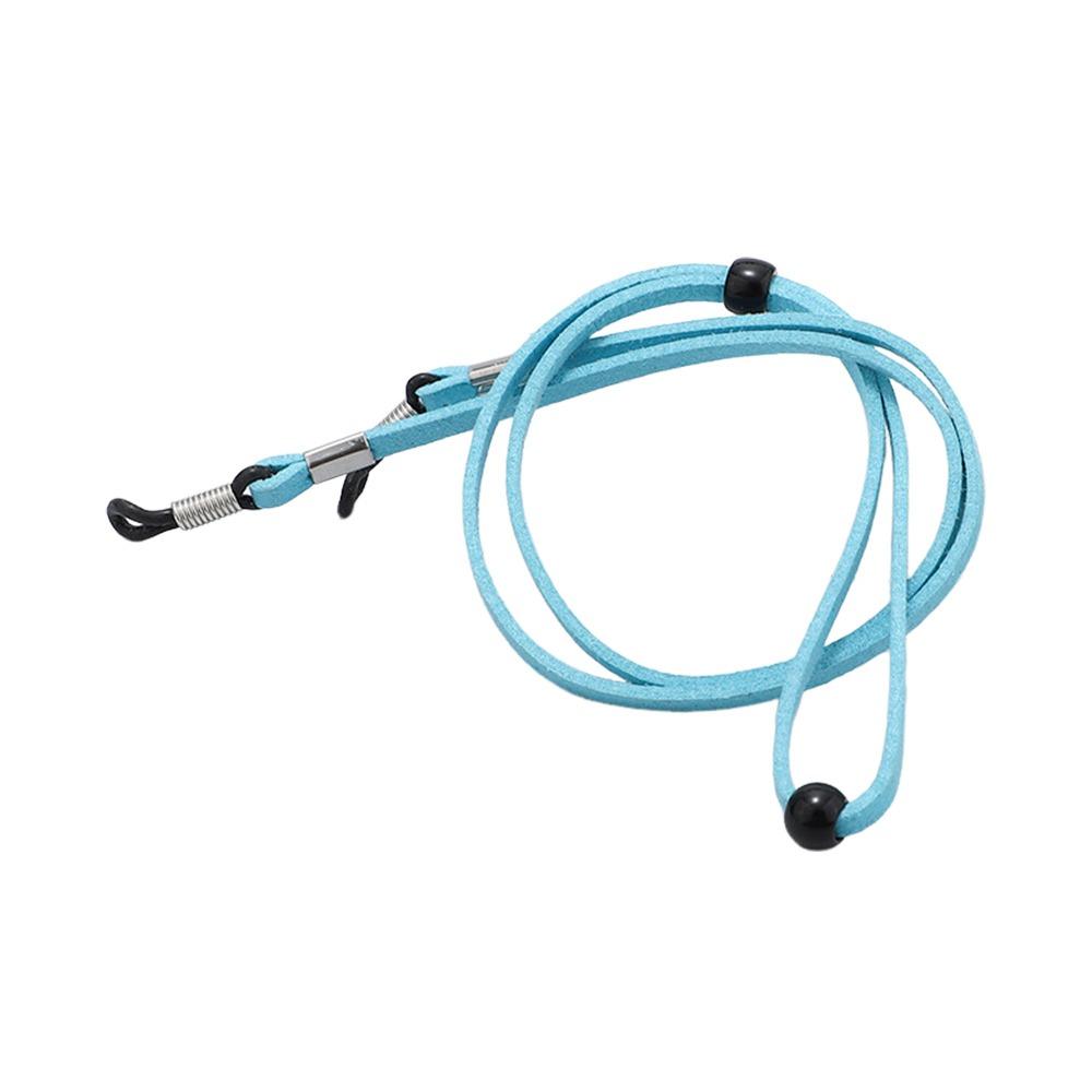 1PC Eyewear Retainer Eyeglasses Holder Strap Cord High Elasticity Durable Suede Leather Eyeglasses Strap Suede Fabric