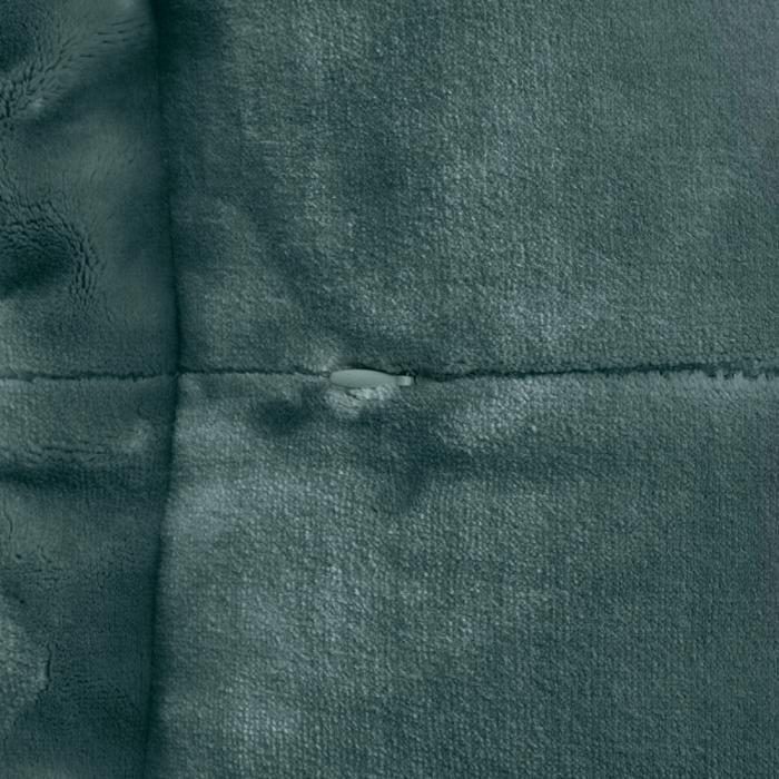 Coussin "Cuddly" 38 x 58 cm et 53 x 53 cm flanelle 550 g - Cuddly Bleu - Coussin 53 x 53 cm