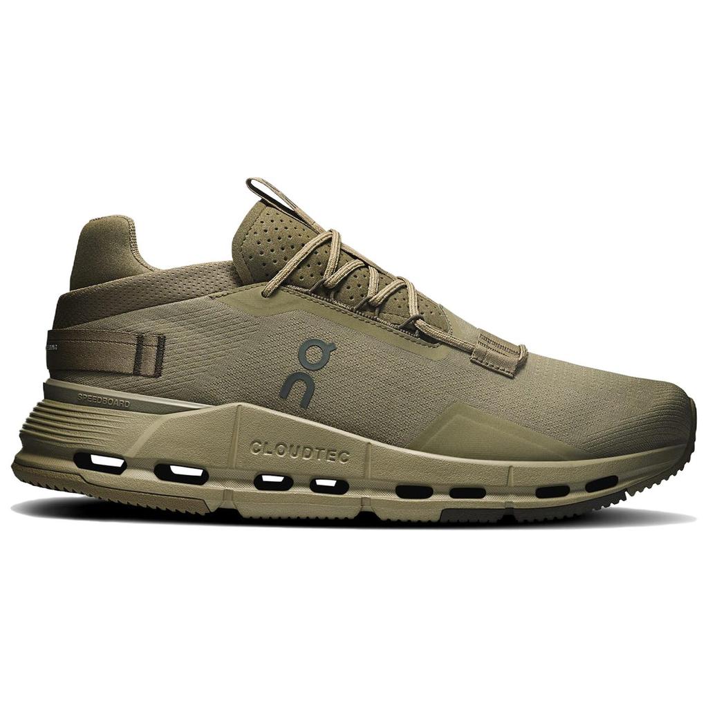 On Cloudnova 2 Running Shoes Men's Olive Green 3ME30212562