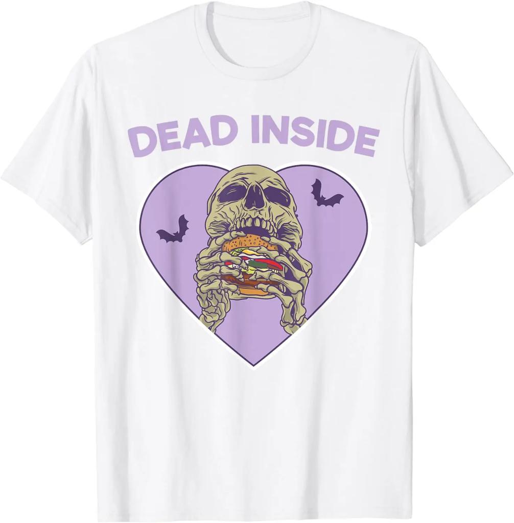 Dead Inside Skeleton Yami Kawaii Mental Illness Menhera T-Shirt
