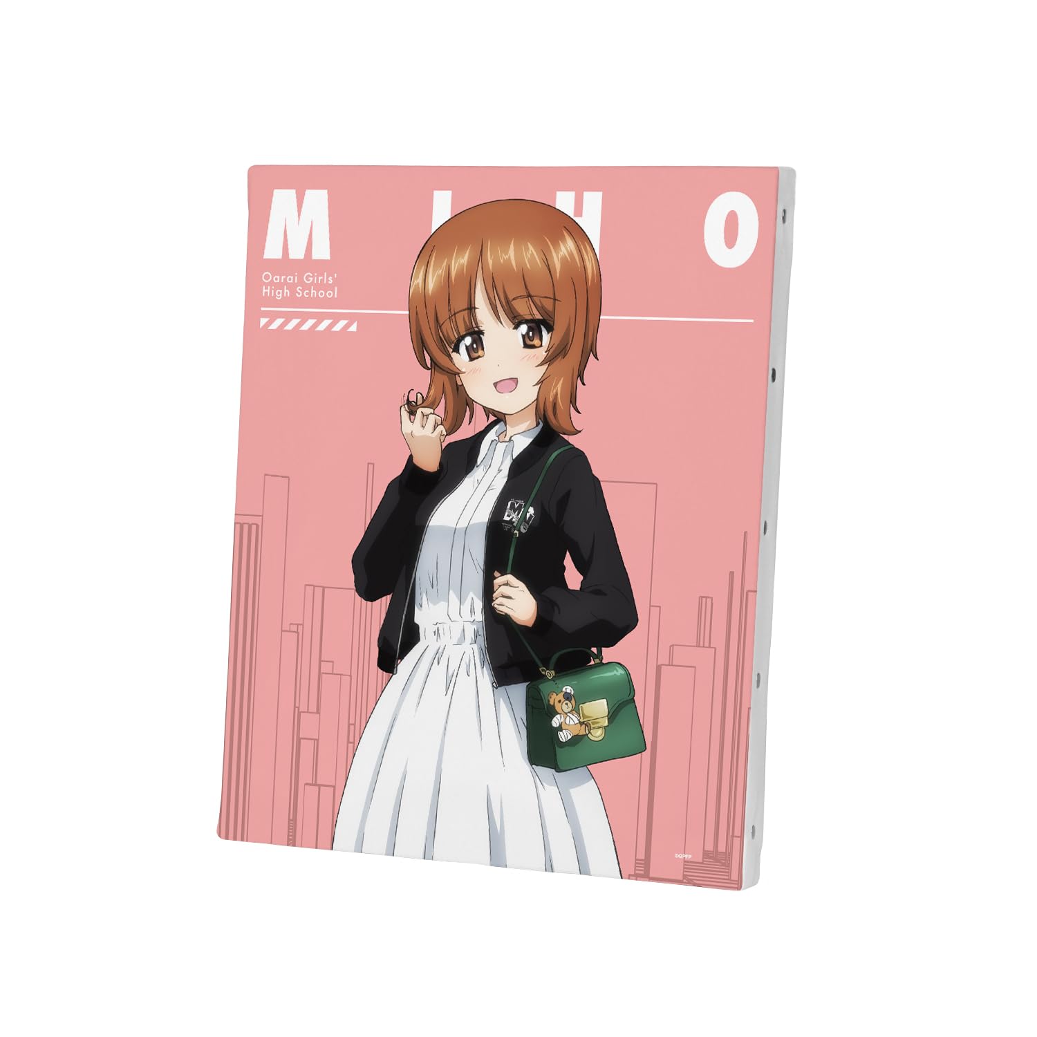 Девушки и танки Финал Оригинальная иллюстрация Нисидзуми Михо в повседневном стиле. Холст на картоне