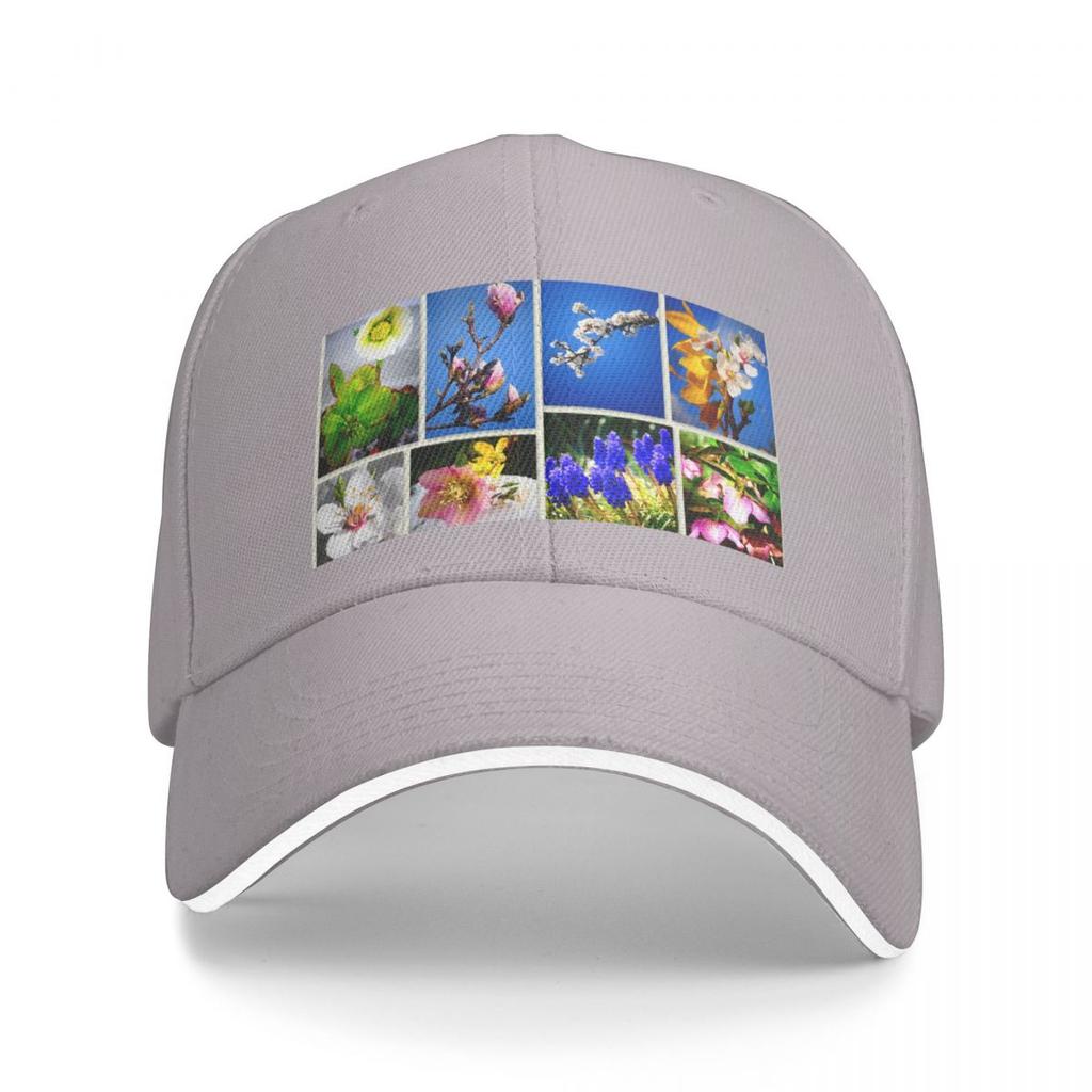4 Jahreszeiten an einem Tag Baseball Cap Big Size Hut Bommelmütze Boy Cap Damen