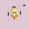 8pcs Stray Kids SKZOO Cute Character Acrylic Wall Hooks, Kpop Fans Decorative Adhesive Hooks, Kawaii Animal Hangers for Room, Bathroom & Kitchen