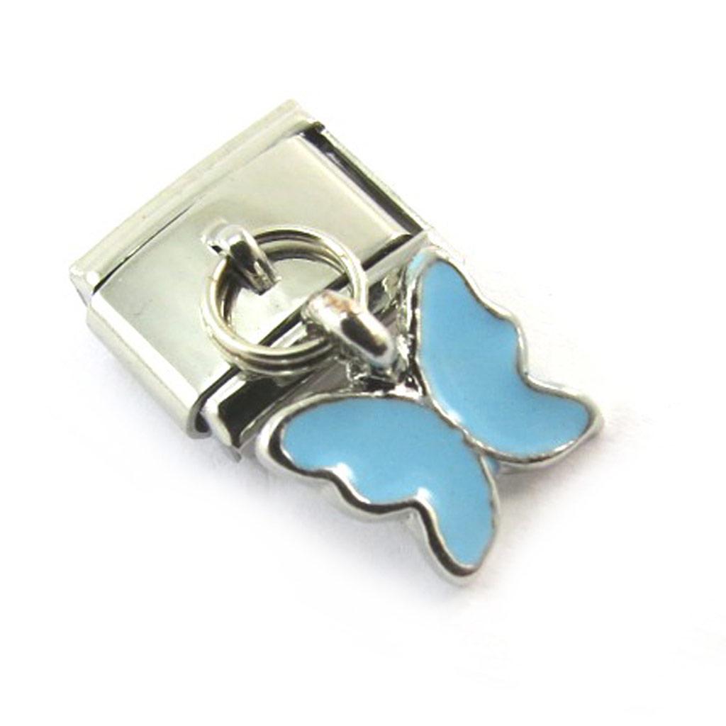 Les Trésors De Lily [C9660] - Blue 'Butterfly' Knit