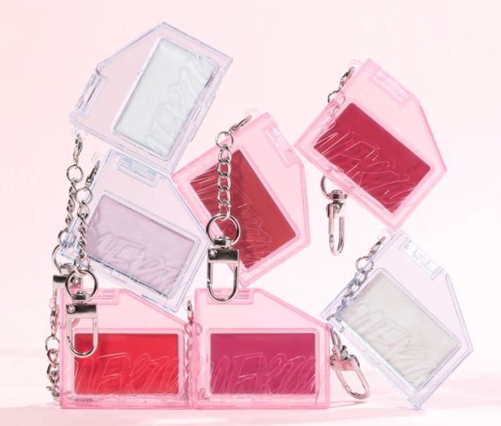 Merzy Let's Wearing Lip & Cheek Keyring 2.2g 8colors (+ 1 Sticker Free)