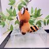 Endearing Small Raccoon Plush Toy Keychain Super Soft And Lovable Decor Animal