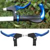 Bike Brake Lever Aluminum Alloy Easy Installation   Accessory for Mountain Bikes Folding Bikes