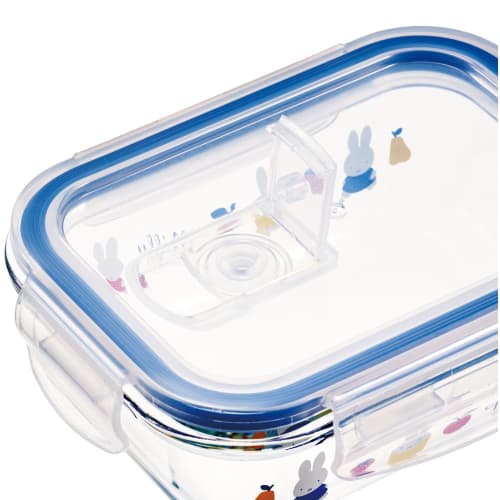 Skater Heat-resistant Glass Storage Container Miffy 370ml S Oven Microwave Dishwasher Safe GBST4-A