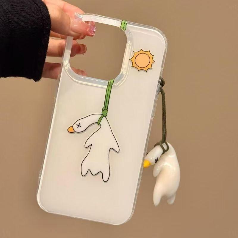 

Жареная утка, меняющая цвет под воздействием солнца для Xiaomi 13/14Pro Простой для Redmi K80 Чехол для мобильного телефона IMD Белый 15 Противоударный Redmi K40