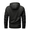 Winter Plus Size Fleece Jas met Capuchon Outdoor Casual Herenjas Jas