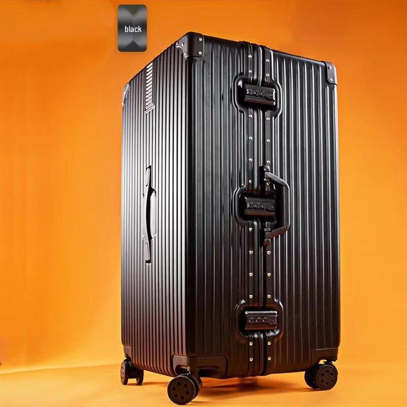 Li Shen Retro Aluminum Frame Hardshell Luggage