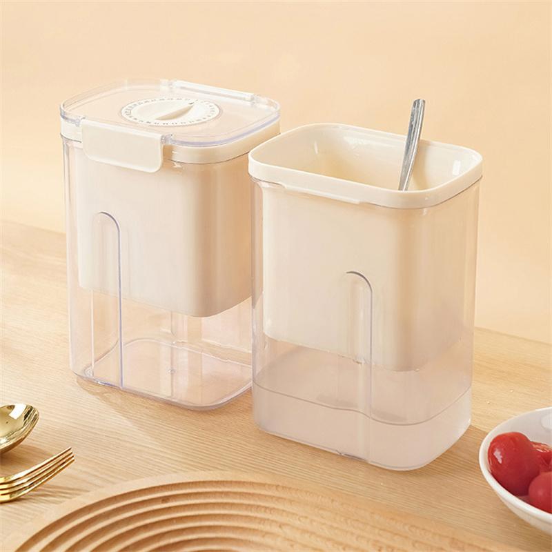 Yogurt Strainer With Timer Yogurt Whey Separator Reusable Food Strainer Fine Mesh Yogurt Maker Filter For Soy Milk Juice Tea