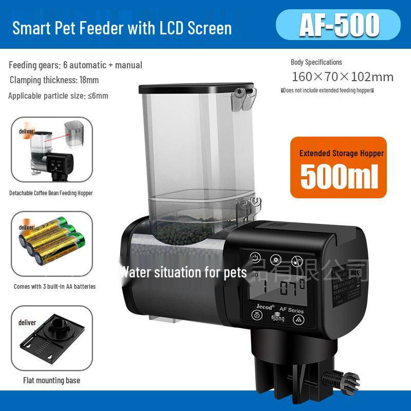 Jebo Smart Aquarium Feeder: Large Capacity Timer for Ornamental Fish