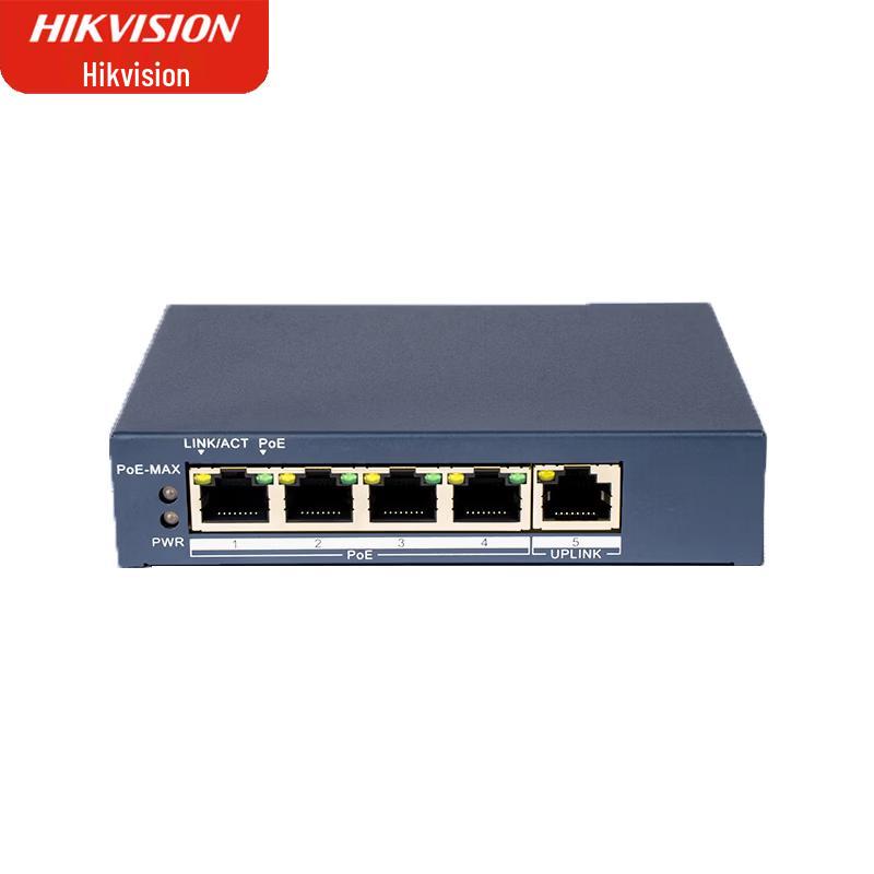 

HIKVISION DS-3E1505SP-35W-E 5-Port Gigabit Managed PoE Switch