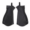 Lther Legs Cover Half Chap, 1 Pair Windproofing Leg Warmers   for Horse Riding, Zip Up Equestrian Protective Guard Bikers Gaiters for Adult
