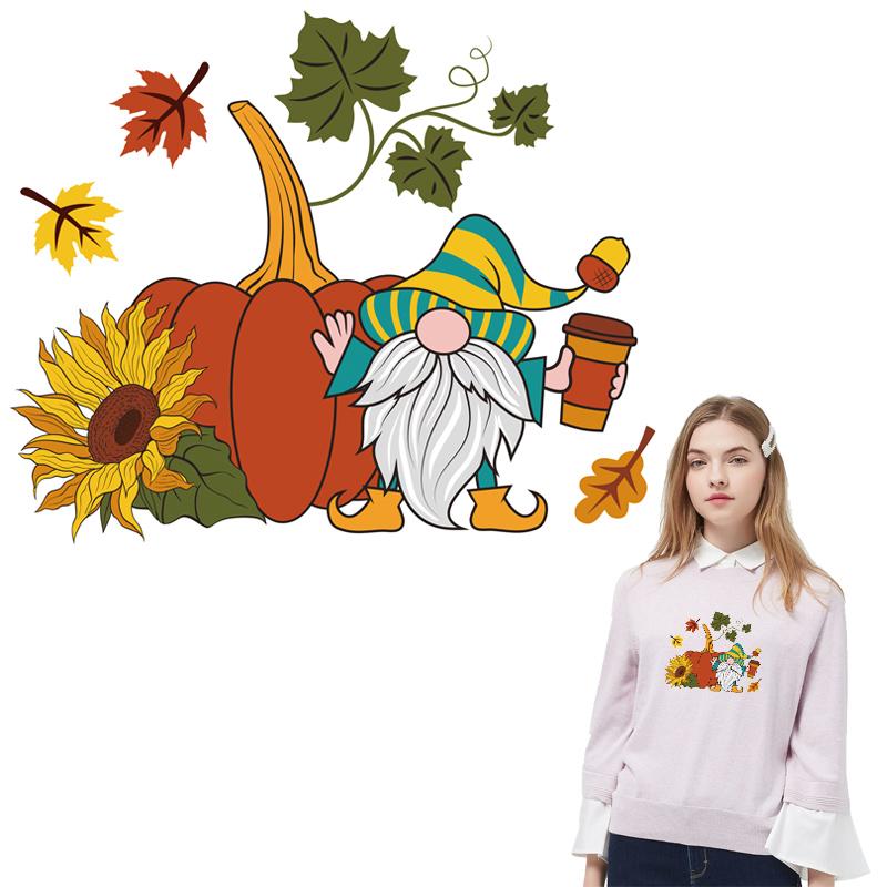 Procurement of products: clothing patches, heat transfer T-shirts, Diy autumn pumpkins, hooded sweatshirts, patches, clothes