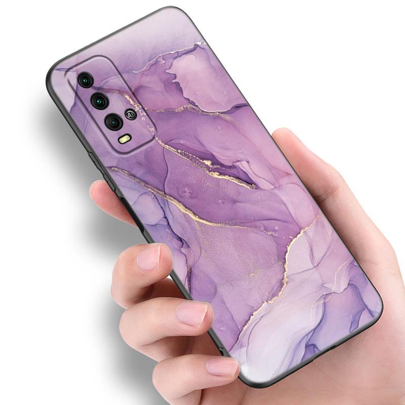 Telefonhülle mit Vintage-Marmor-Muster, weicher TPU-Schutz für Xiaomi Redmi Note 5 6 9T K20 K40 K50 Pro 7A 8A 9A 9C 9i 10A 10C A1 S2