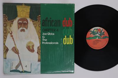 LP Record JOE GIBBS  THE PROFESSIONALS  African Dub  All Mighty  Chapter  JGML8042 JOE GIBBS MUSIC 1981 US Reggae Ska  Dub Used