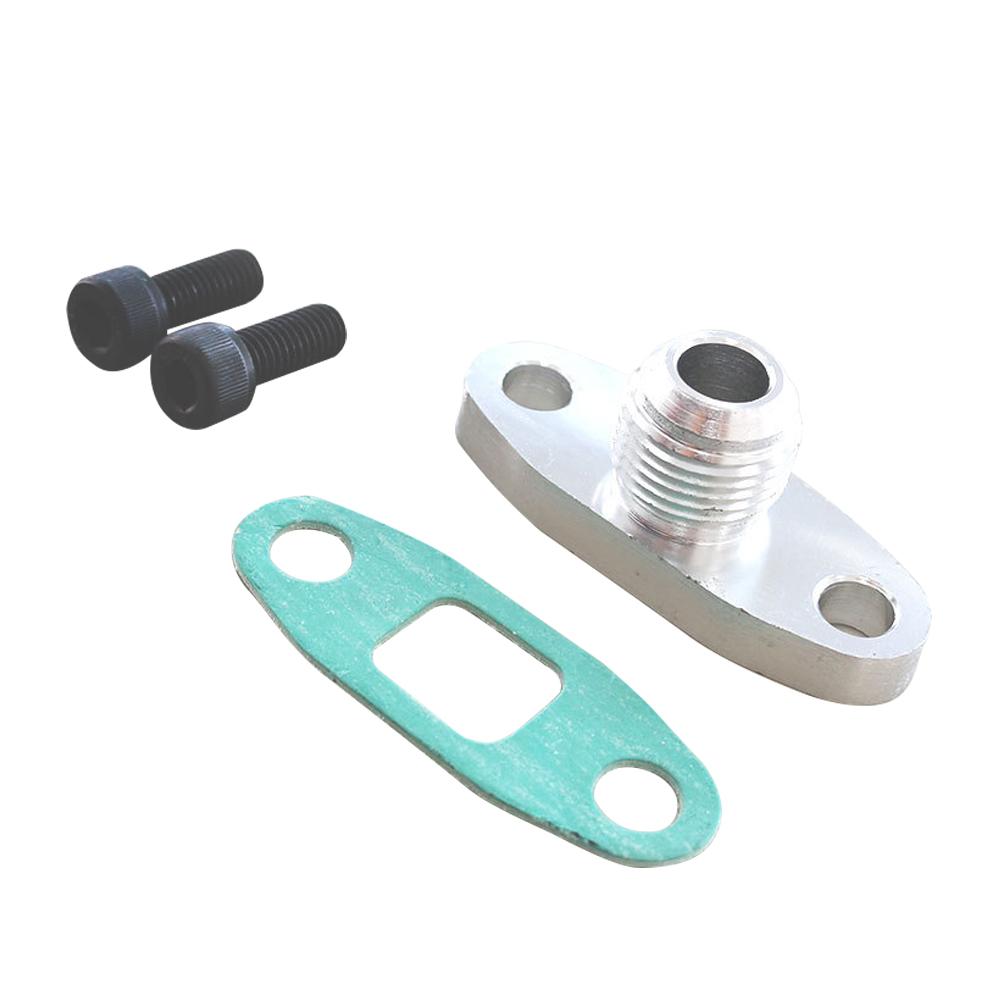 Garnitură de flanșă de evacuare a uleiului turbo 10AN Garrett GT28 GT30 GT35 T3 T4 Kit adaptor turbocompresor