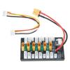 6 Port XT60 Head Balance Charging Board XT30 Parallel Charging Plate 20A Durability for Efficient Battery Charging