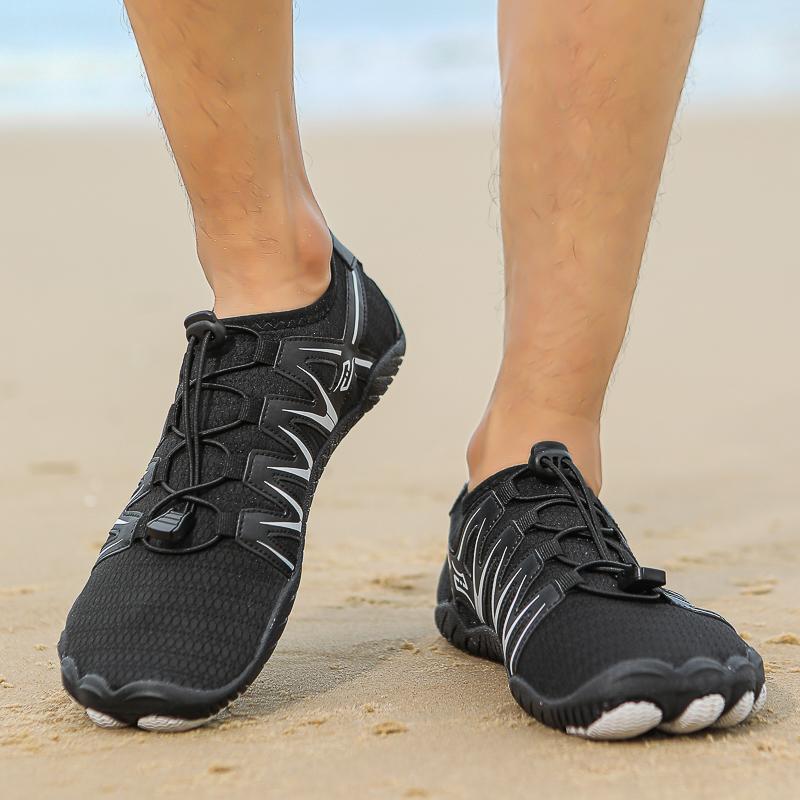 Beach Wading Sneakers Aqua Shoes for Women Men Barefoot Water Sports Shoes Outdoor Wading Shoes for Surfing Swimming Fishing