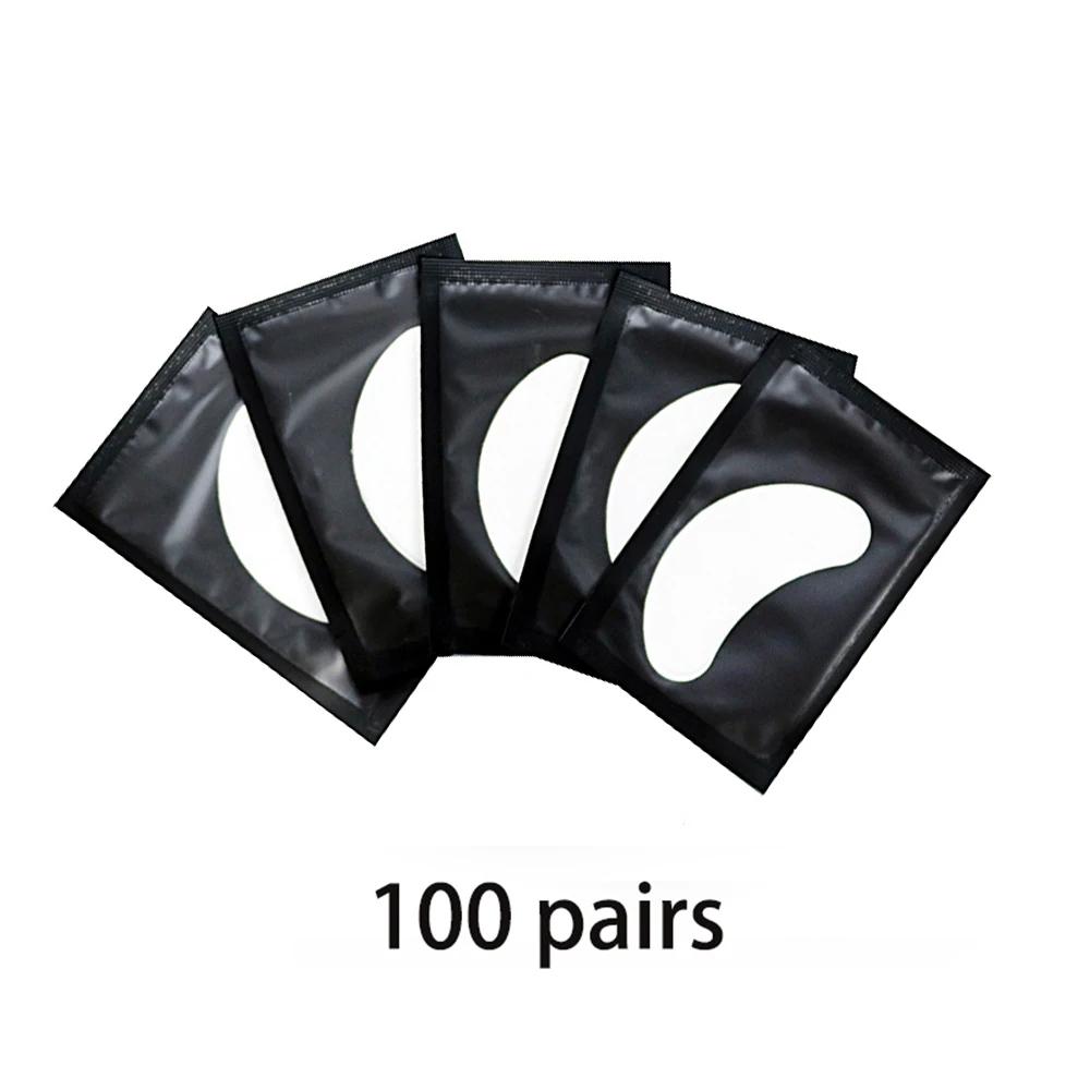 OWOSC 50/100PCS Wholesale Hydrogel Gel Eye Patches for Eyelash Extension Eyepads Eyelash Patch Lash Extension Mask Eyepad Makeup