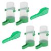Parrot Feeder Automatic Water Machine Pet Care Anti-spray Wear Resistance 1Set Green