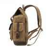 Backpack Retro Shoulder Travel Bag Outdoor Student Satchel Sports Waxed Waterproof Canvas Travel Bag