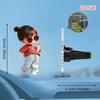 2D Flat Dancing Girl Car Vent Clip Decorative Diffuser (fragrance Not Included) Car Decoration, Car Fragrance Diffuser