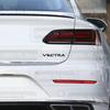 Lega Metallica 3D Per Opel Vauxhall Vectra Emblema Adesivo Logo Stemma Posteriore Bagagliaio Auto Argento Nero Accessori Auto Decalcomania Styling