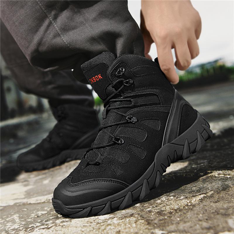 Outdoor Ultra-light Sand-proof Shoes Sports Breathable Boots Mountaineering Shoes Military Fans Hiking Tactical Boots Desert Boots