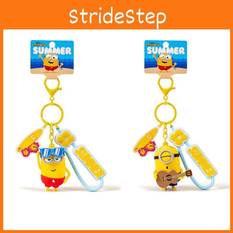 Minions Summer Time Keychain Pendant With Cartoon Characters For Bag Key And