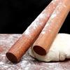 25/30cm Natural lacquerless rolling pin solid wood Baking Dumpling Pie Pastry Noodles Ebony Wood Rolling Pin Baking tools