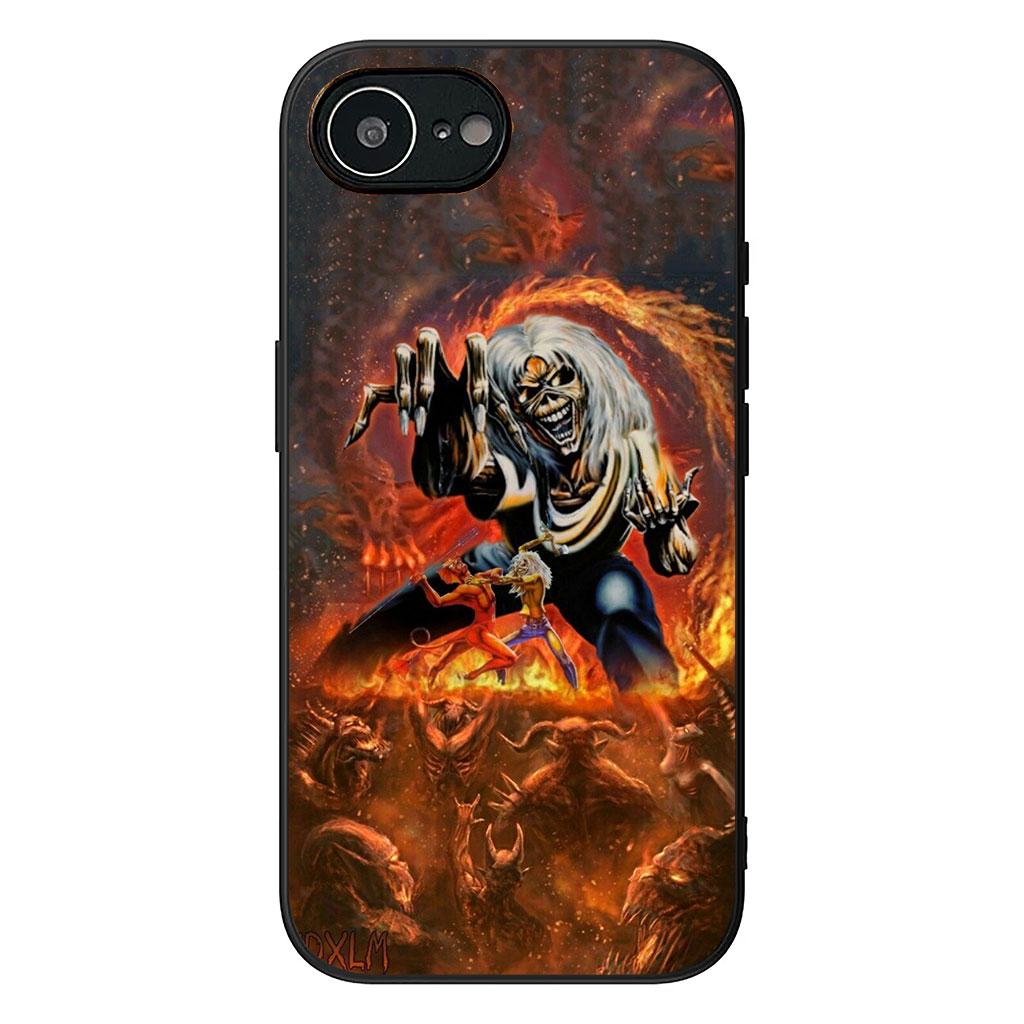 Cover for Samsung Galaxy S25 S24 S22 S23 FE Ultra Plus A56 A05 A06 A15 A16 A55 S7 Edge + Case Poster I-Irons M-Rocks M-Maidens