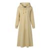 ZANZEA Women Autumn Casual Long Sleeve Hoodies Sweatshirt Dress