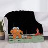 For Tintin Sofa Blanket Plaid Luxury Cover Fluffy Soft Blankets & Throws Throw Knee Microfiber Star H Anime Child Cute Home